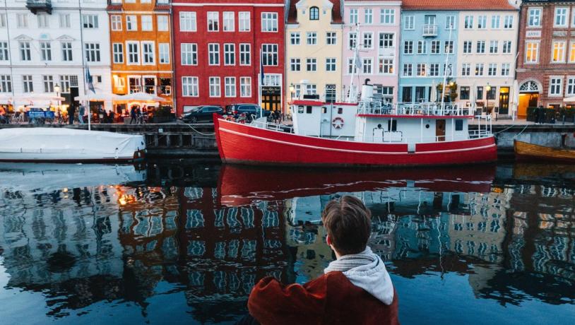 Nyhavn i Köpenhamn