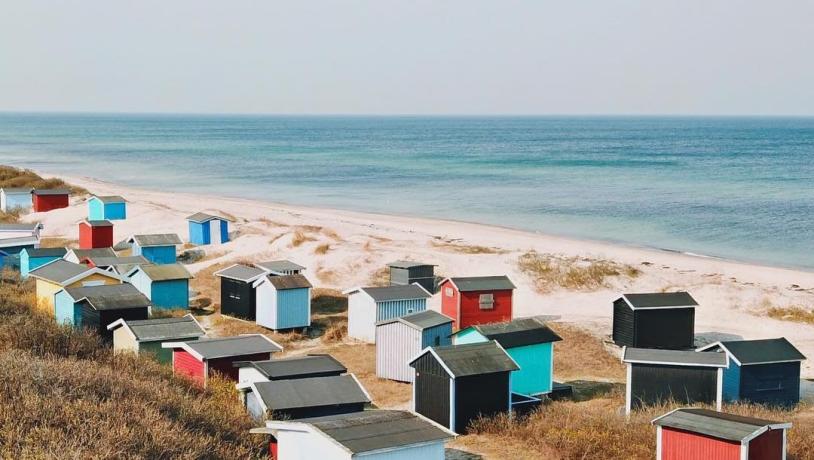 Tisvildeleje strand på Nordsjälland