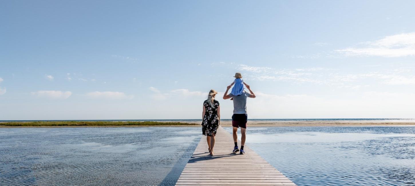 Familie i Øster Hurup, Himmerland, Danmark