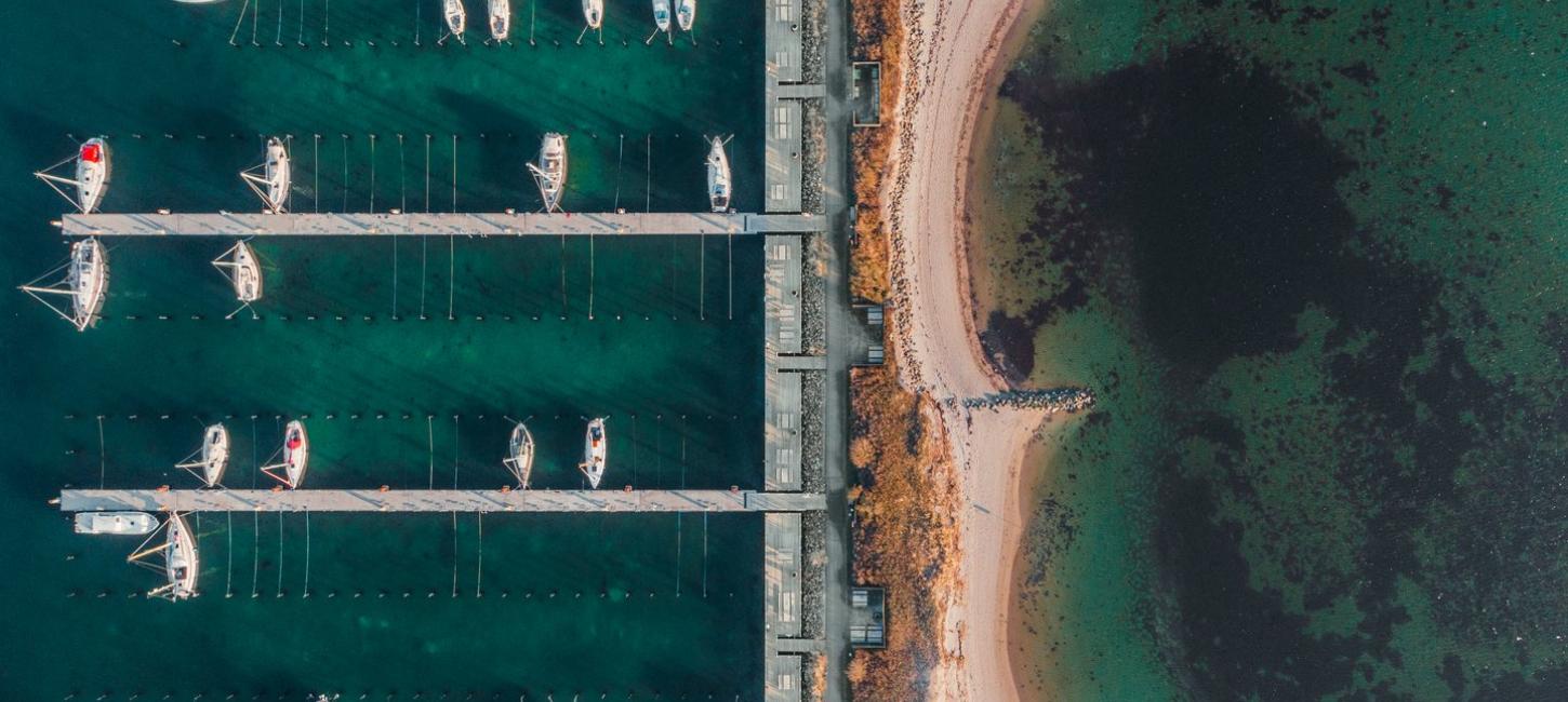 Bogense Harbour & Marina on Fyn 