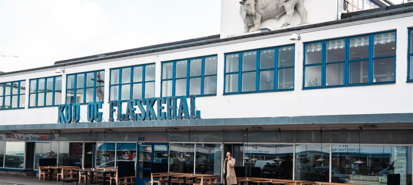 An old butcher's building in the meat packing district