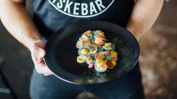 In Copenhagen's meatpacking district you'll find the Bib Gourmand restaurant, Kødbyens Fiskebar