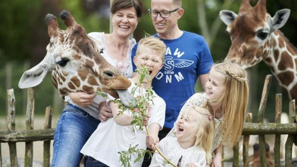 Children in Odense Zoo on Fyn