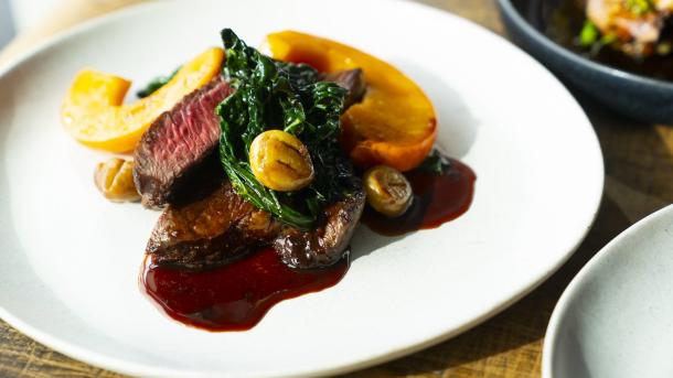 Meat dish on a plate