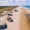 Bunkers at Houvig Beach in West Jutland