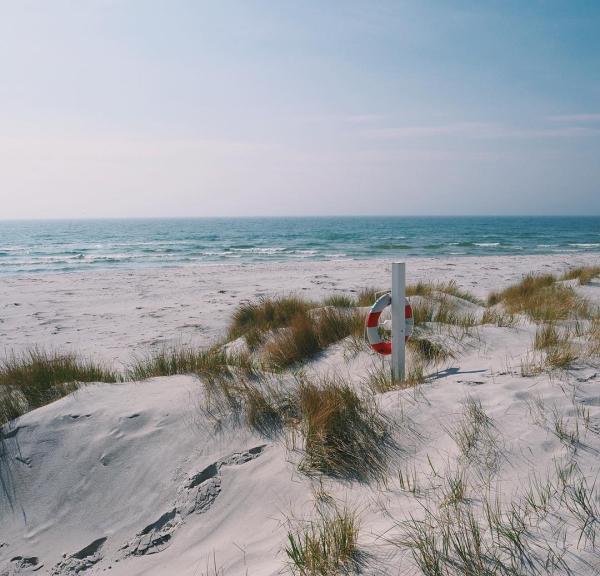 Dueodde strand på Bornholm