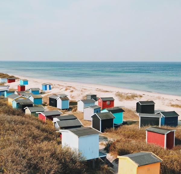 Tisvildeleje strand på Nordsjälland