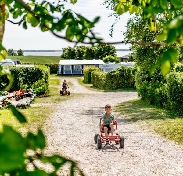 Ertebølle Camping at the Limfjord in Himmerland