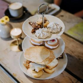 Sønderjysk koffietafel in Sønderjylland, Denemarken