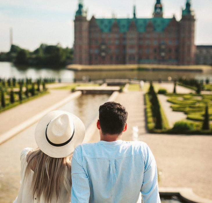 Besök Frederiksborg Slott strax utanför Köpenhamn
